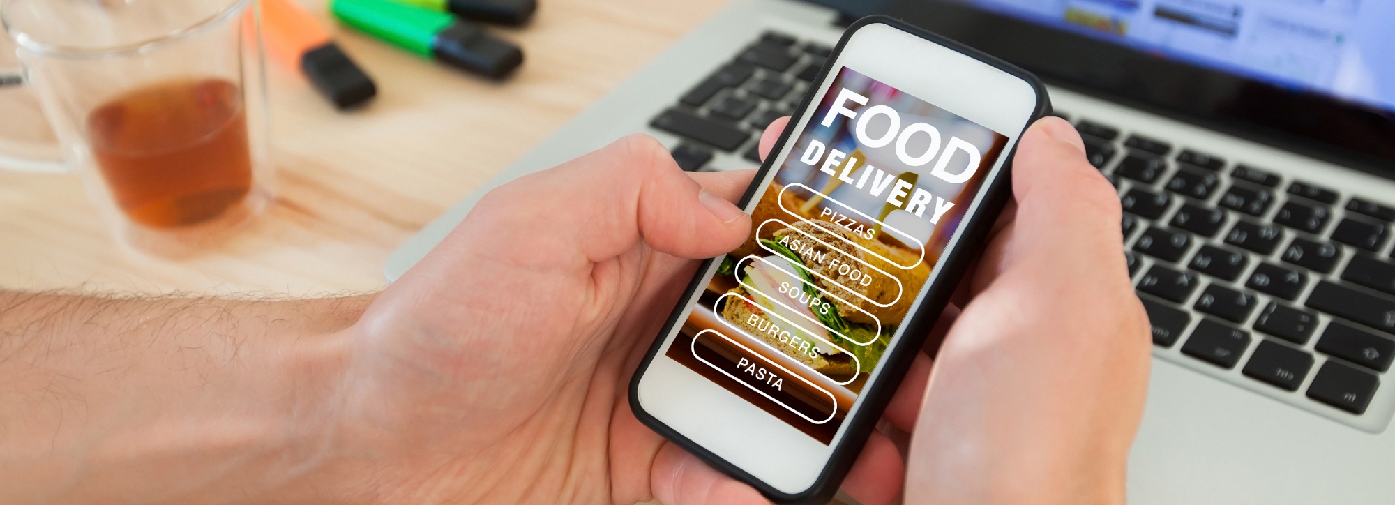 Ordering Food On Mobile | Greenbaum Stiers Strategic Marketing Group