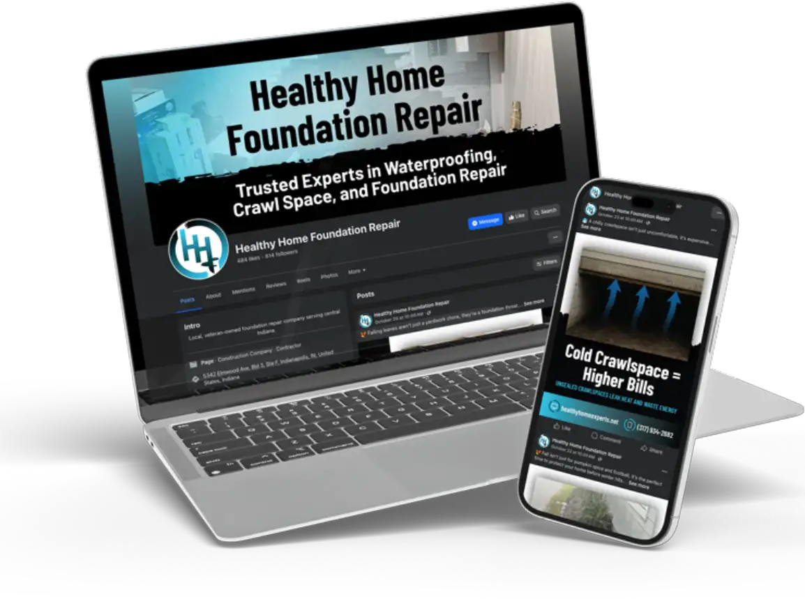 Healthy Home Social GSSM Web Mockups