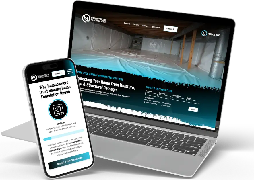HealthyHome Web Mockups